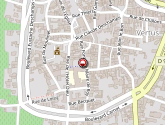 Carte de Raclot Gérard (ets) à Vertus