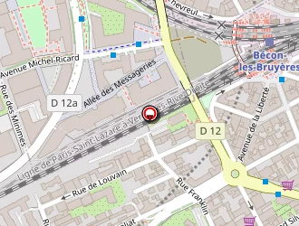 Carte de Agir Net à Courbevoie