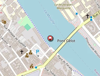 Carte de Conseil Général à Pont-à-mousson