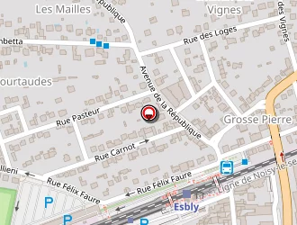 Carte de Oster Odile à Esbly