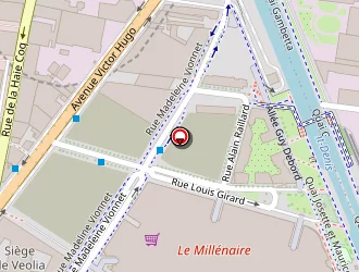 Carte de Kyoto à Aubervilliers