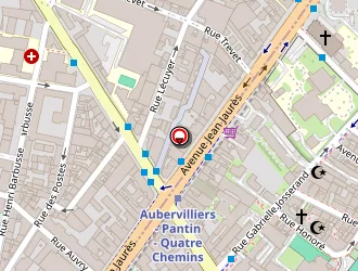 Carte de Sn Technologies à Aubervilliers