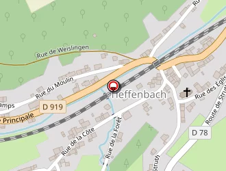 Carte de Kuster Bois à Tieffenbach