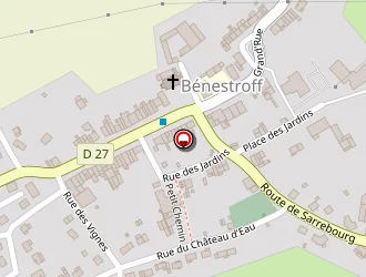 Carte de Plateau Scolaire à Bénestroff