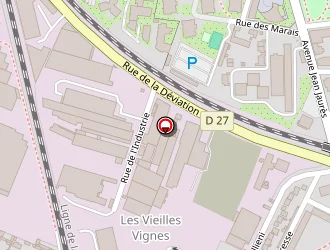 Carte de Mecanique Services Mcv à Bobigny