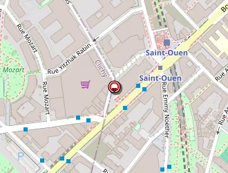 Carte de Centre E Leclerc à Clichy