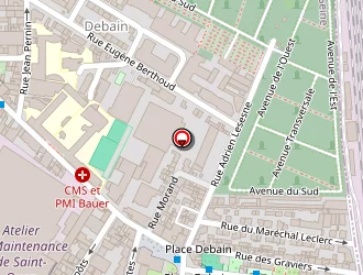 Carte de Centre Médical Bauer à Saint-ouen