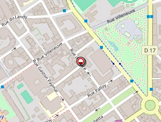 Carte de Croix Isabelle à Clichy