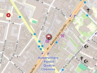 Carte de Celina à Aubervilliers