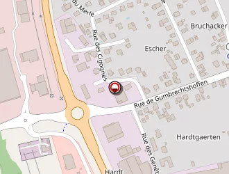 Carte de Fehr Béton Centrale De Gundershoffen à Gundershoffen