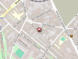 Carte de Pharmacie Fermon à Saint-ouen