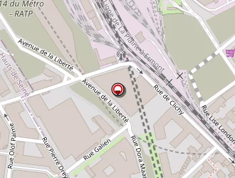 Carte de Central'perck à Clichy