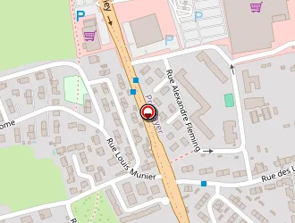 Carte de Parada Construction à Pont-à-mousson