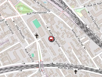 Carte de Castro Estefania à Courbevoie