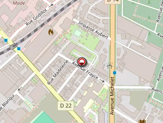 Carte de Michelet Auto-ecole à Saint-ouen