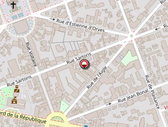 Carte de Plisnet à Garenne-colombes (la)