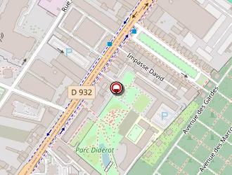 Carte de Awdc à Pantin