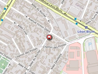 Carte de Sacha Press à Clichy-sous-bois