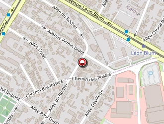 Carte de Centre Leclerc à Clichy-sous-bois