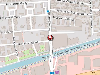 Carte de Etoile Rive Est à Bondy