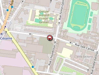 Carte de Auto Express Services à Aubervilliers