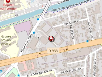 Carte de Groupes Scolaires à Bondy