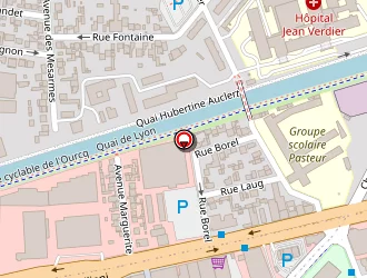 Carte de Kfc Drive Bondy à Bondy