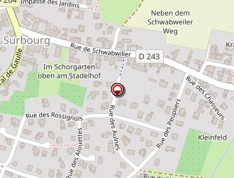 Carte de Scharrenberger (gaec) à Surbourg