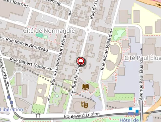 Carte de Médiathèque De Bobigny à Bobigny