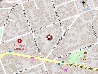 Carte de Monoprix à Garenne-colombes (la)