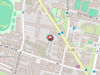 Carte de 4 Murs à Aubervilliers