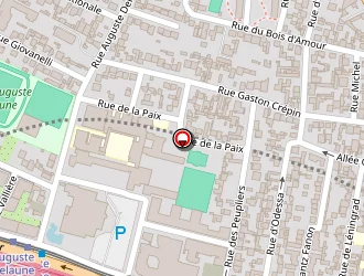 Carte de Favreau à Bobigny