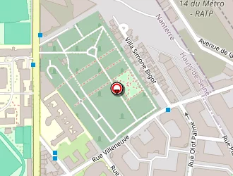 Carte de Esh (ecole Supérieure D'hôtellerie) à Clichy