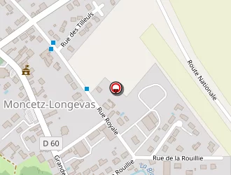 Carte de Boituzat à Moncetz-longevas