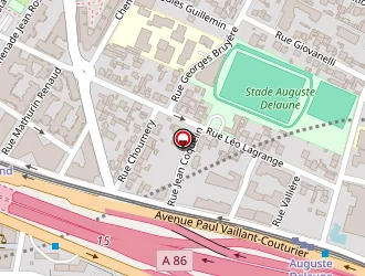 Carte de Gustave Magalie à Bobigny