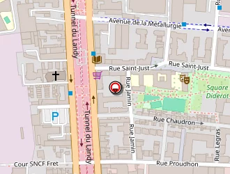 Carte de Numemoriz à Saint-denis