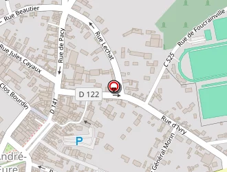 Carte de Delerablee Fabrice Auto Ecole à Saint-andré-de-l'eure