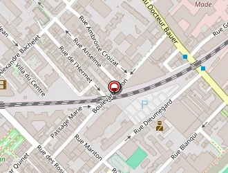 Carte de Lerebours David à Saint-ouen