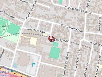 Carte de Prouvat Maurice à Bobigny