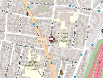 Carte de Sauvage Philippe à Bobigny