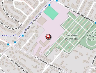 Carte de Ateliers Arts Appliqués Vésinet à Chatou