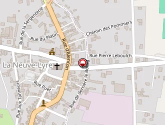 Carte de Coiff'lyre à Neuve-lyre (la)