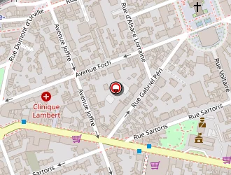 Carte de Clinique Lambert à Garenne-colombes (la)