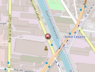 Carte de Iota System à Aubervilliers