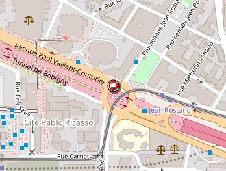 Carte de Cd-adapco France à Bobigny