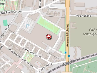 Carte de La Perle à Saint-ouen