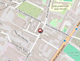 Carte de Ets Cunault à Pantin