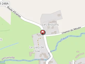 Carte de Madelaine Malika à Eraines