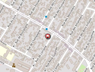 Carte de Espace Farmento à Bobigny