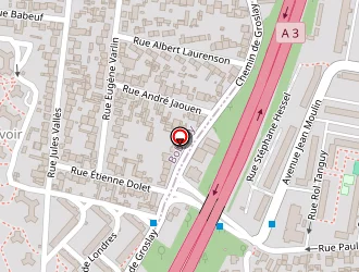 Carte de Boutrid Transferts Service à Bondy